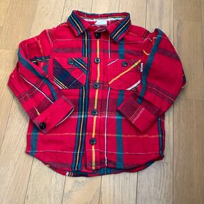 チェックシャツ