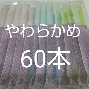 やわらかめ60本 歯科医院専用デンタル歯ブラシ