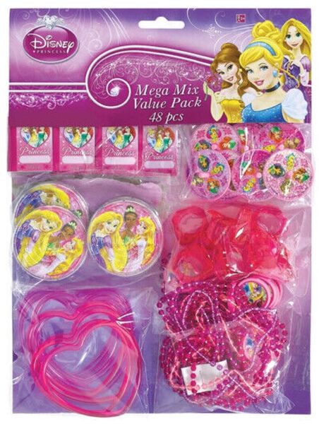 ディズニープリンセス メガミックスバリューパック48個 パーティーギフト お誕生会
