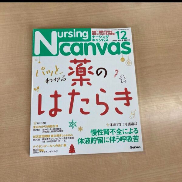 NursingCanvas2021年12月号 薬のはたらき