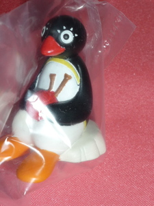  ultra rare! Kawai i! PINGU Pingu character sofvi finger doll mascot figure 