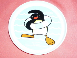  ultra rare! Kawai i! PINGU Pingu character can made Coaster ( not for sale ) ① Pingu 