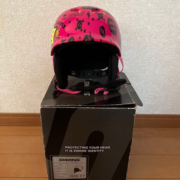 SWANS キッズ スキー スノーボード ヘルメット