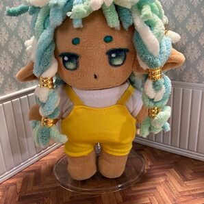 手作りぬい 褐色肌の子 試作品の為若干難あり