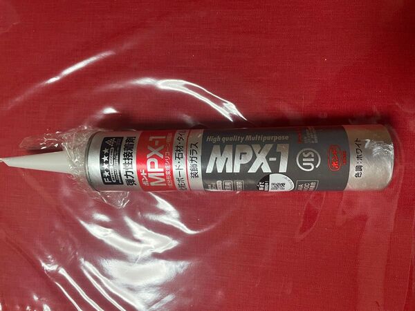 コニシボンドMPX-1 (ホワイト) 変性シリコーン 接着剤カートリッジ 333ml の中古