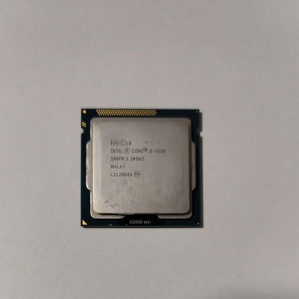 Intel Core i5 - 3550 cpu