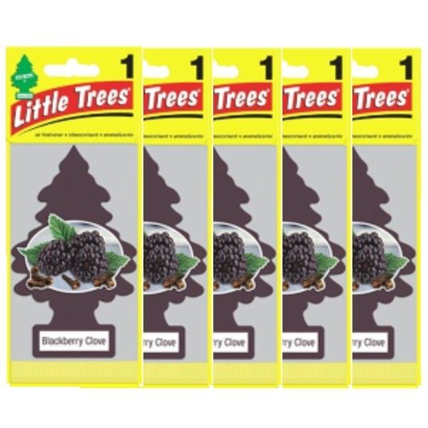 LittleTree リトルツリーエアフレッシュナー ブラックベリークローブ 5枚セットUSDM 芳香剤