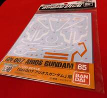 GD65　ガンダムデカール　1/100　アリオスガンダム 用　定形84　在庫少　GN-007　MG　機動戦士ガンダムダブルオー_画像1