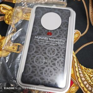 HUAWEI Mate40 Pro 純正 高品質ケース サークルパターンブラック 新品