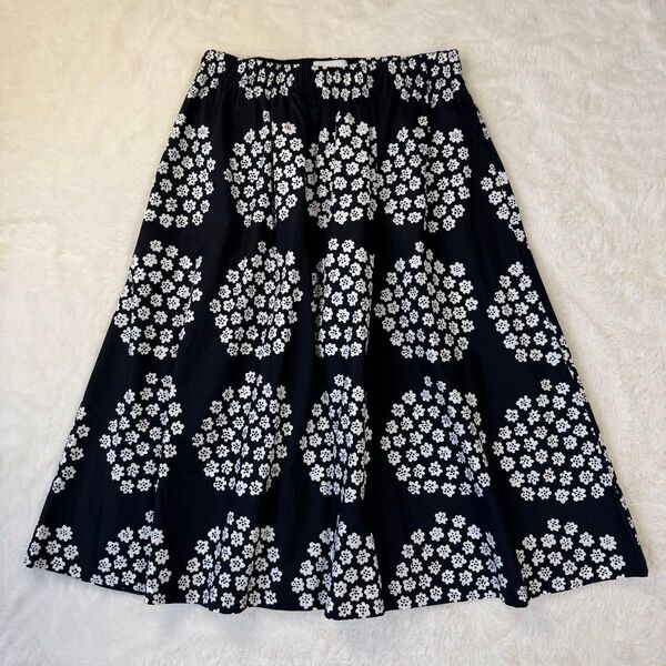 【新品未使用】マリメッコPUKETTI /LAILLA SKIRT プケッティ 花柄 ミモレ丈