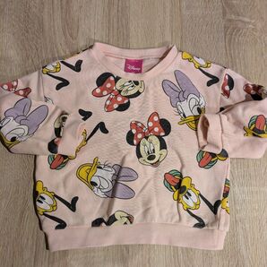 Disney ミニー デイジー プルート トレーナー スウェット トップス