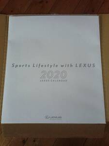 ⑳ＬＥＸＵＳ!レクサス!2020年!(令和2年)壁掛けカレンダー!Ｓｐｏｒｔｓ Ｌｉｆｅｔｙｌｅ ｗｉｔｈ ＬＥＸＵＳ 