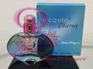 * Salvatore Ferragamo * in can to charm o-doto crack box attaching 30ml