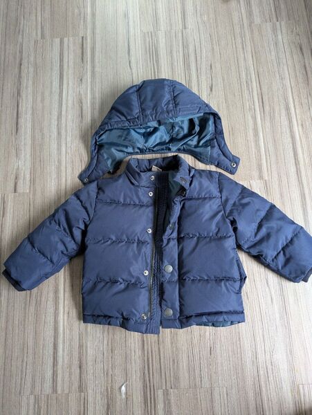 プティマイン petit main ダウン 90サイズ