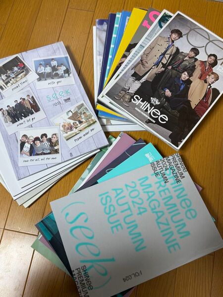 最新版も追加!SHINee SEEK 1〜25セット売り ファンクラブ会報