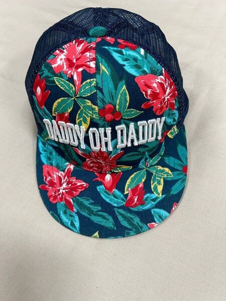 【キッズ】メッシュキャップ☆Daddy oh Daddyハイビスカス54cm
