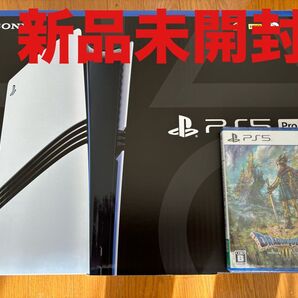 未開封 ◇SONY PlayStation 5Pro +ドラゴンクエストIII そして伝説へ PlayStation2
