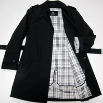 BURBERRY BLACK LABELライナー付ボンディング シングル トレンチ コートMレザー黒ジャケット2バーバリー ブラックレーベル_画像4