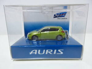 トヨタ 新型オーリス AURIS 中期 非売品 LED ミニカー キーホルダー　シトラスマイカメタリック