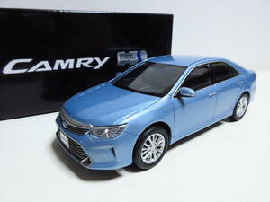 1/30 トヨタ カムリ ハイブリッド CAMRY 50 後期 非売品 カラーサンプル ミニカー　トゥルーブルーマイカメタリック