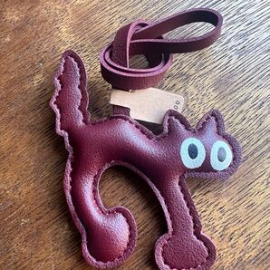 レッド系・バッグチャーム・猫雑貨・猫モチーフ雑貨