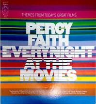 3107【ＬＰ盤】めったに出品されない◎希少US盤 パーシー・フェイス ジャズ/EVERYNIGHT AT THE MOVIES Themes From Today's Great Films _画像1
