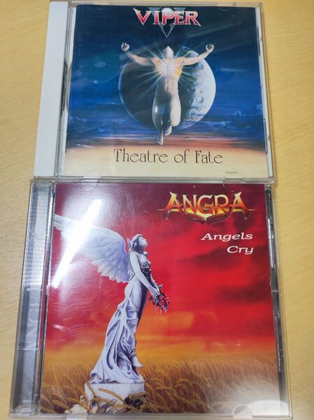 ANGRA「Angels Cry」VIPER「Theatre of fate」セット