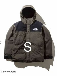 最終価格 THE NORTH FACE Mountain DOWN JACKET マウンテンダウンジャケット NT Sサイズ ND91930 ニュートープ ノースフェイス 19AW 今期