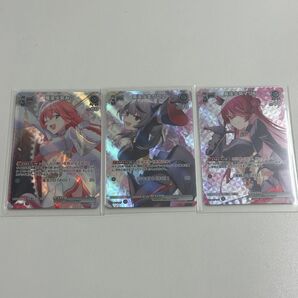 魔法少女みこ 魔法少女クロヱ 魔法少女マリン SR3枚セット