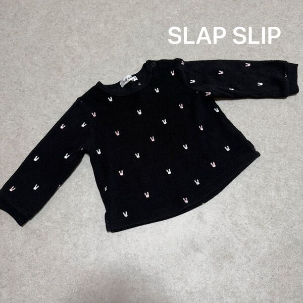SLAP SLIP ベビー服 トップス 長袖 うさぎ柄