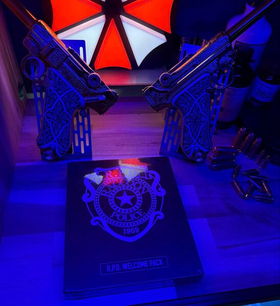 希少世界2019限定RPD ウェルカムパック未使用バイオハザードre2警察署 未開封