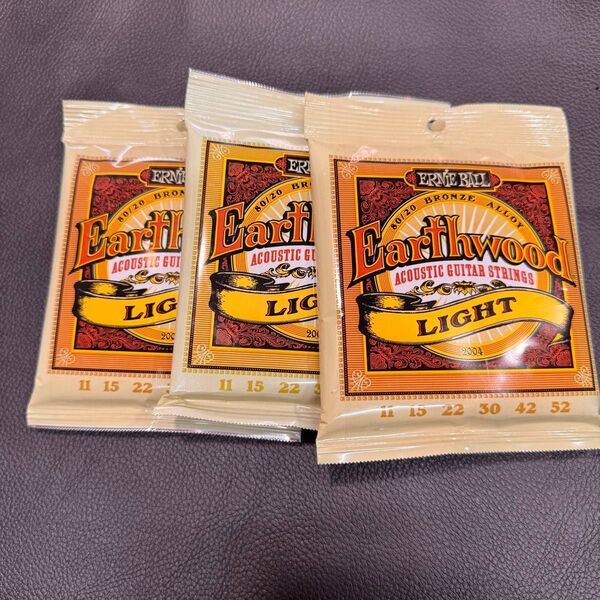 ERNIE BALL Earthwood #2004 3セット