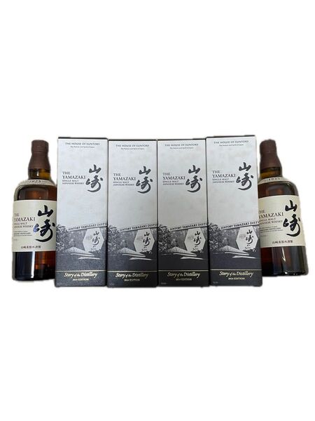 新品未開封 6本セット 山崎 story of the distillery 2024 4本 山崎 700ml 2本
