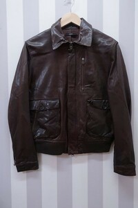 4-981/ROSSO Ram leather jacket 