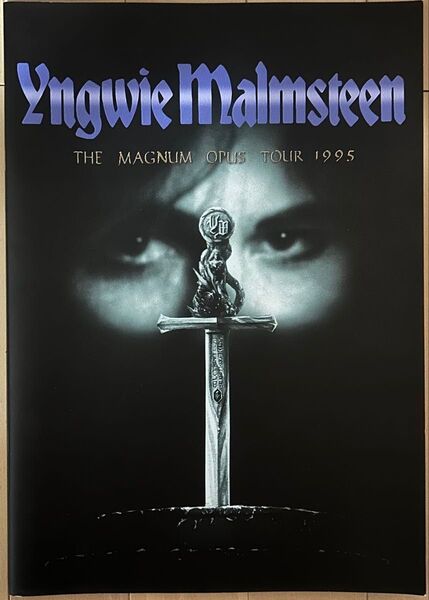 Yngwie Malmsteen THE MUGNUM OPUS TOUR 1995 パンフレット