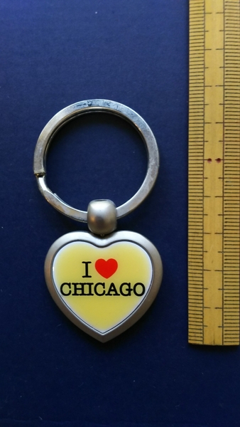 キーホルダー★I Love CHICAGO★シカゴ【送料無料】