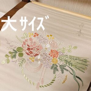 正月飾り しめ縄タペストリー 刺繍タペストリー 門松 謹賀新年 掛軸 巳年 2025年新作 迎春 開運 ファブリック しめ縄リース