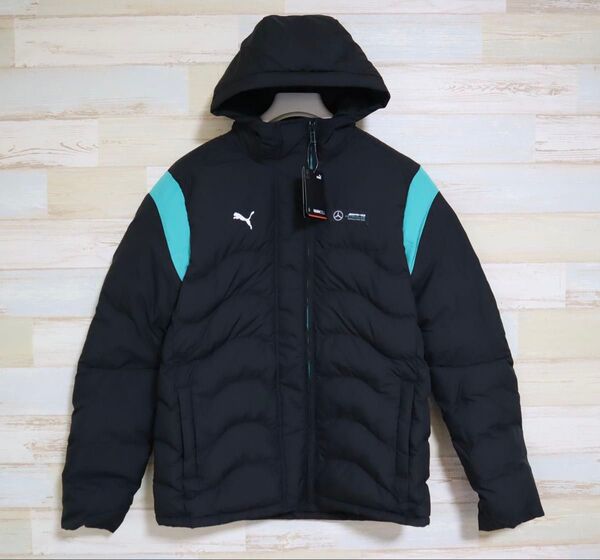 新品 M(USサイズ) PUMA プーマ×メルセデスベンツ AMG ペトロナス AMG PETRONAS エコライト ジャケット