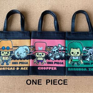 アニメ ONE PIECE ミニバッグ 3点セット
