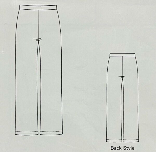 佐藤貴美枝 スリムバギーパンツ パターン 型紙 ズボン ニットソーイング