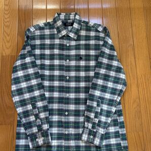 POLO チェック柄シャツ メンズL