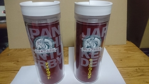 2019 year no. 70 times all Japan 2 -years old super .*70 anniversary commemoration original tumbler 2 piece set * horse name entering * I o light & structure lavelite* Kawasaki horse racing 