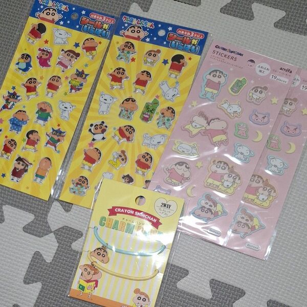 クレヨンしんちゃん まとめ売り シール ヘアゴム