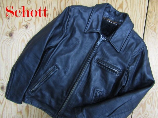 Yahoo!オークション -「schott 642」の落札相場・落札価格 Yahoo!オークション -「schott 642」の落札相場・落札価格