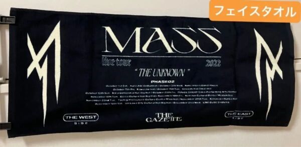 【未使用】 the GazettE フェイスタオル 2022 ライブグッズ ガゼット
