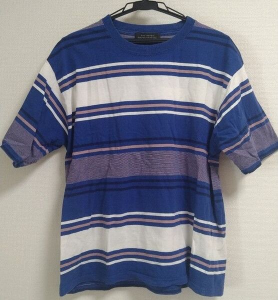 ナノ・ユニバース ボーダー Tシャツ Lサイズ