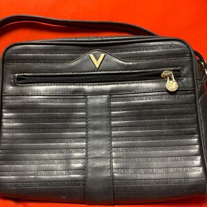 VALENTINO 黒 レザー バッグ