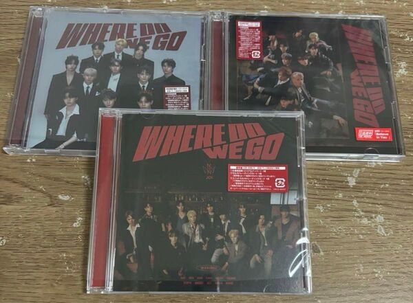JO1 WHERE DO WE GO 3形態セット