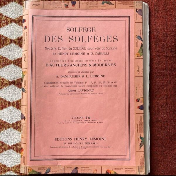 海外ソルフェージュ教材 フランス des solfges