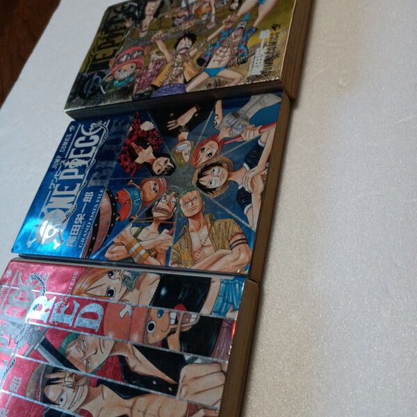 ONEPIECE レッド、ブルー、イエロー3冊セット ワンピース